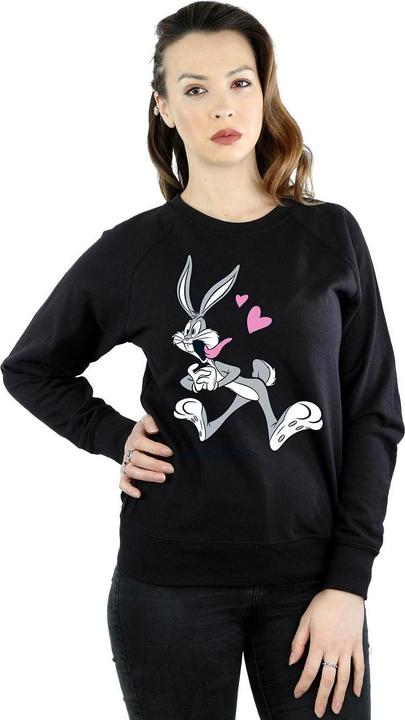 Actual product image Looney Tunes Womens/Ladies Bugs Bunny In Love Sweatshirt (XL)