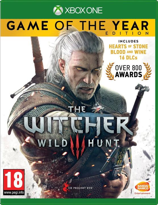 Bandai Namco The Witcher 3: Wild Hunt Game of the Year Edition, Xbox One (Xbox One S, EN)