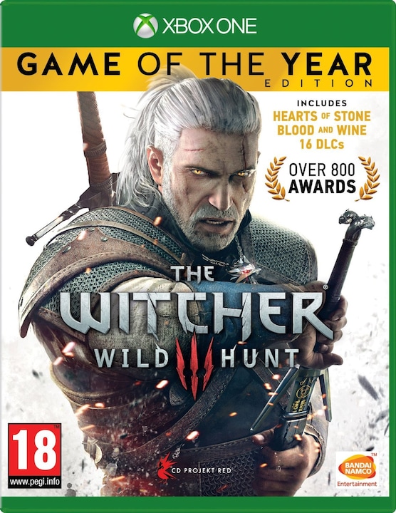 Bandai Namco The Witcher 3: Wild Hunt Game of the Year Edition, Xbox One (Xbox One S, EN)