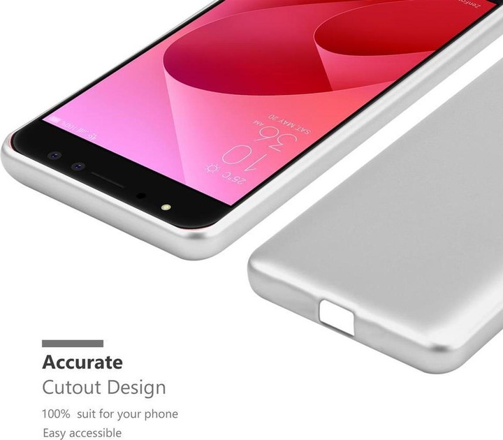 Produktbild Cadorabo TPU Matt Metallic Cover (Asus Zenfone 4 Selfie Pro)