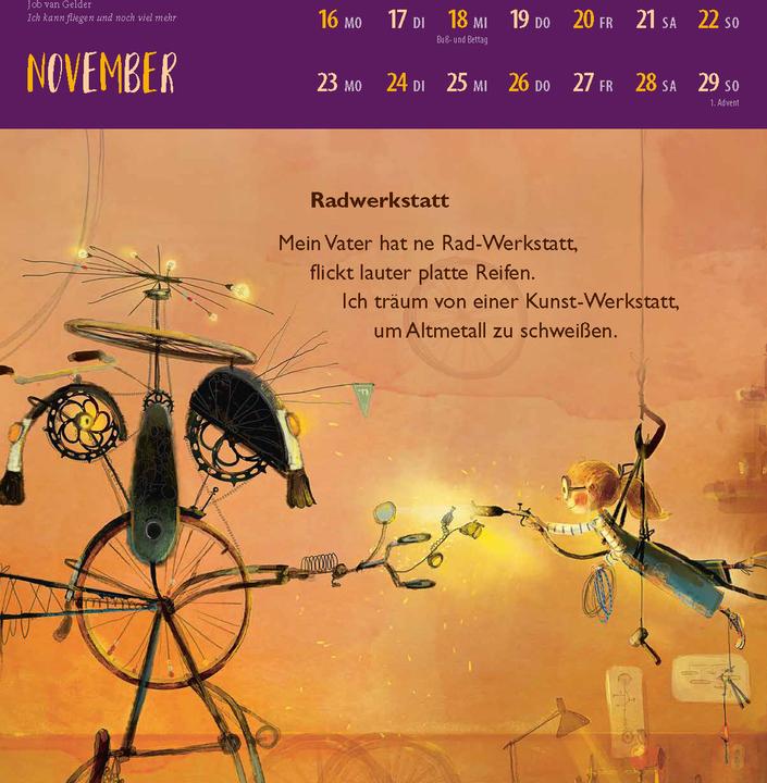 Produktbild Kalender Starke Mädchen 2026