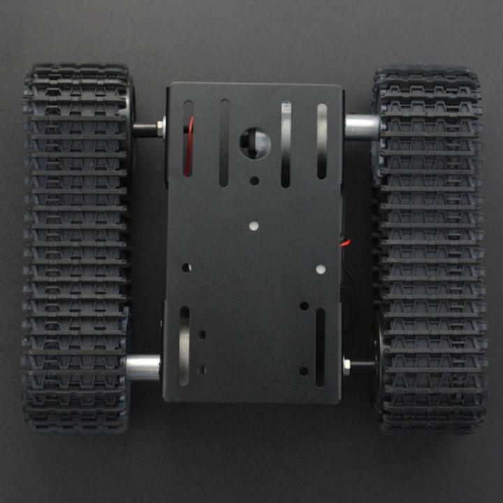 Immagine prodotto DFRobot Black Gladiator - Sottocarro cingolato per robot cingolati