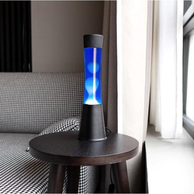 Immagine prodotto Fisura Lampada Lava LED - nera e ciano - di (E27)