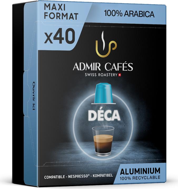 Actual product image Admir Cafés Déca (40 x Port.)