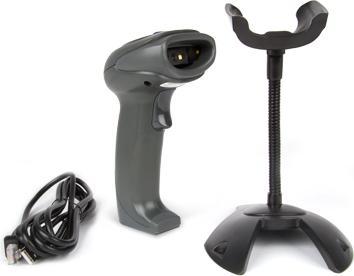 Actual product image Hamlet HBCS2D100U barcode reader Handheld 1D/2D CMOS barcode reader Black (1D barcodes, 2D barcodes)