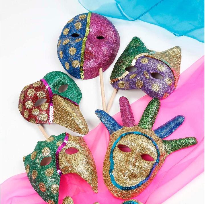 Produktbild Creativ Company Papp-Maske 60 Stück