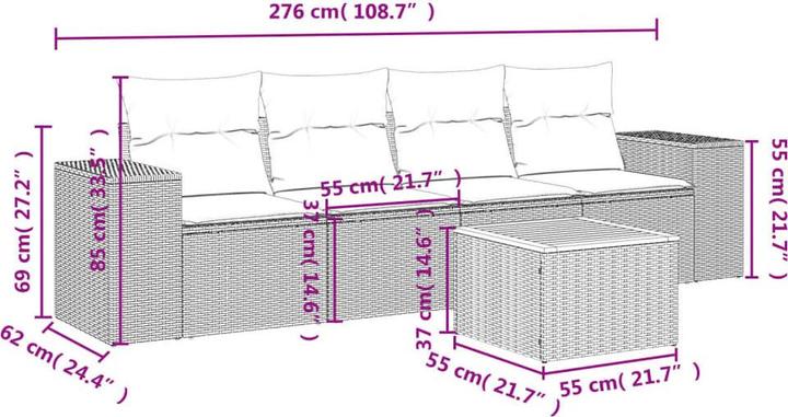 Produktbild vidaXL Monica