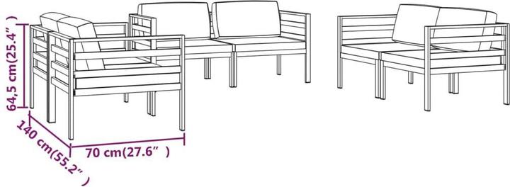 Produktbild vidaXL Louis