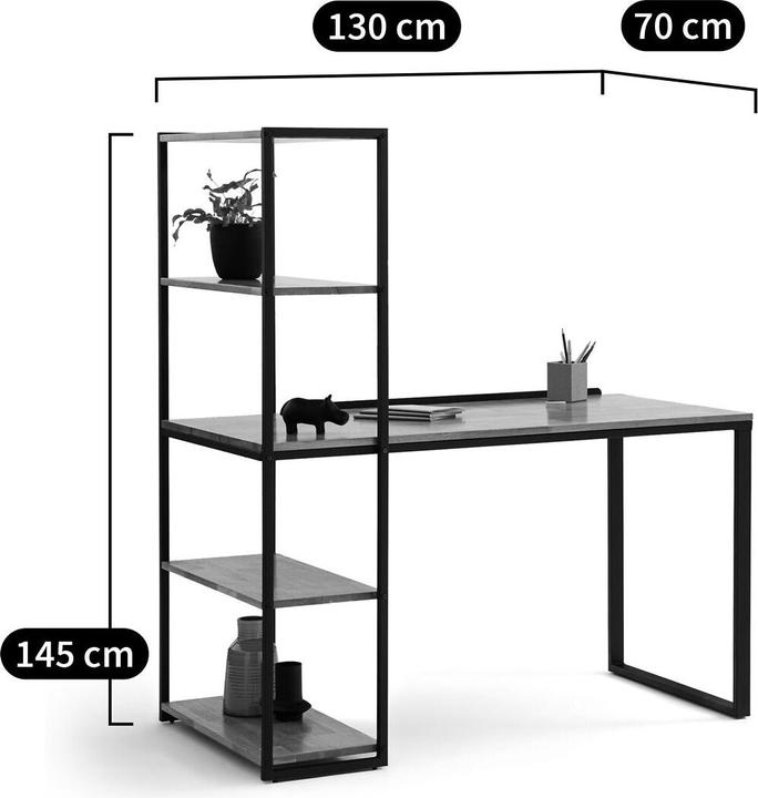 Produktbild La Redoute Interieurs Hiba (130 x 70 x 145 cm)