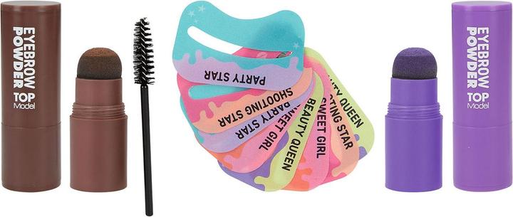 Top Model Set di sopracciglia (Multicolore)