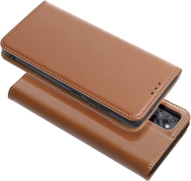 Produktbild OEM Book case SMART PRO Book leather case for SAMSUNG S25 brown (Samsung Galaxy S25)
