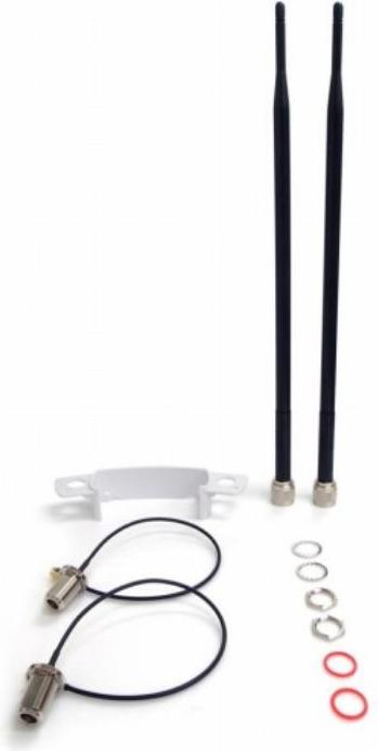 Actual product image Alfa Network N ACCESSORY KITS-9 - N Series Accessory Kit 9 dBi incl. Clamp, Antennas, Pigtails (Wall mount)