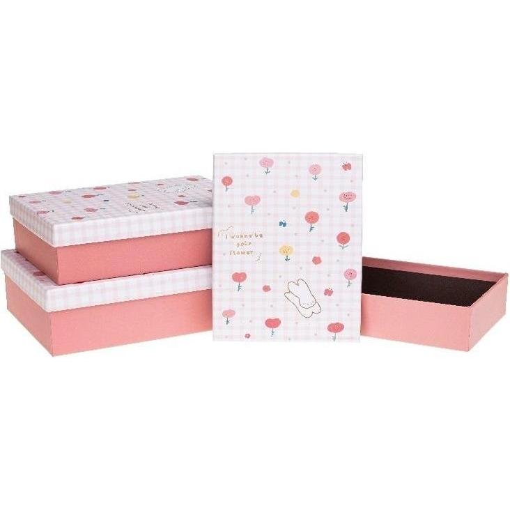 Rozette, Confezione regalo, Geschenkbox 3tlg. Hase ROSETT