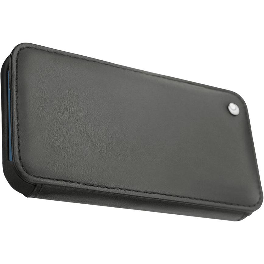 Thumbnail - Noreve Lederschutzhülle horizontal (Apple iPhone 14 Plus), Smartphone Hülle, Schwarz
