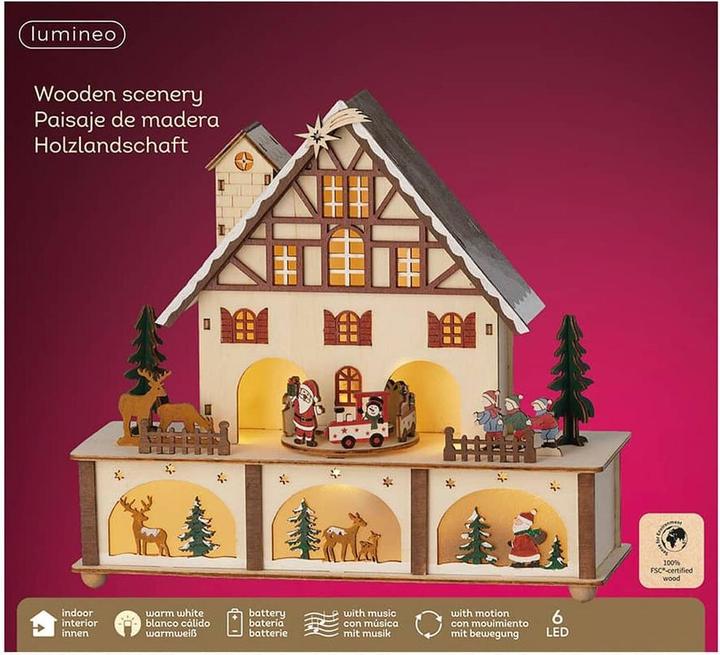 Actual product image Lumineo Weihnachtsschmuck 27 x 24,3 x 10 cm