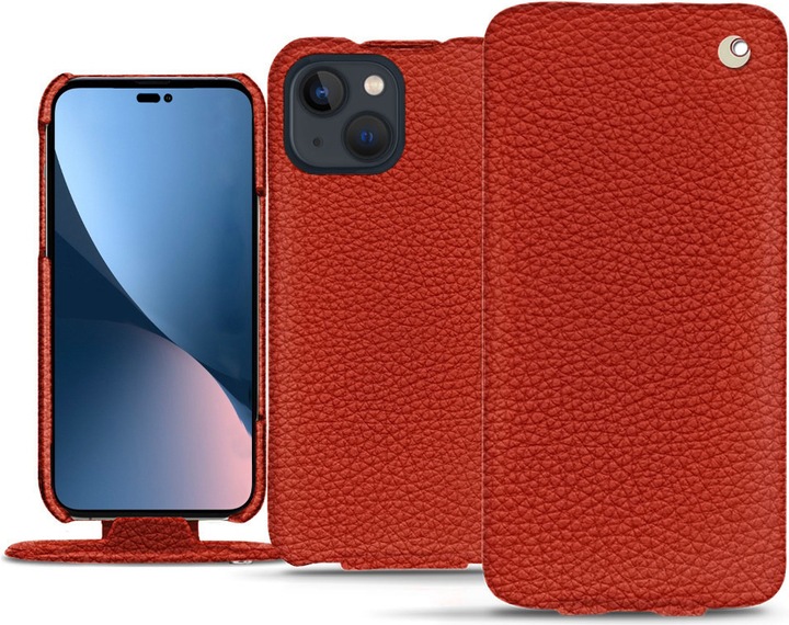 Actual product image Noreve Vertical leather shell (Apple iPhone 14 Plus)