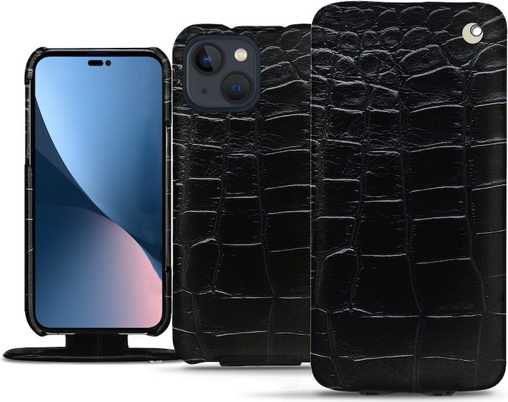 Actual product image Noreve Vertical leather shell (Apple iPhone 14 Plus)
