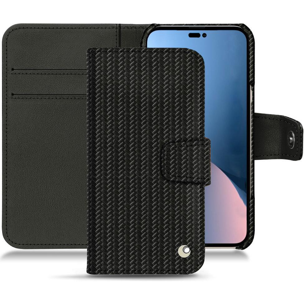 Thumbnail - Noreve Lederschutzhülle Wallet (Apple iPhone 14 Plus), Smartphone Hülle, Schwarz