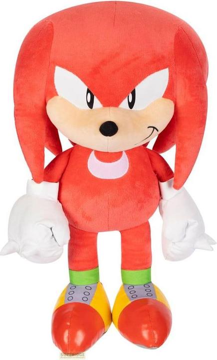 Actual product image Jakks Pacific Sonic the Hedgehog Plush 18 Inch Jumbo Knuckles (45.72 cm)
