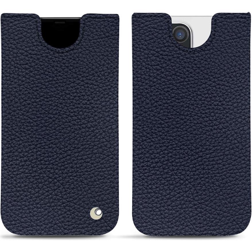 Noreve Lederschutzhülle (Apple iPhone 14 Pro), Smartphone Hülle, Violett