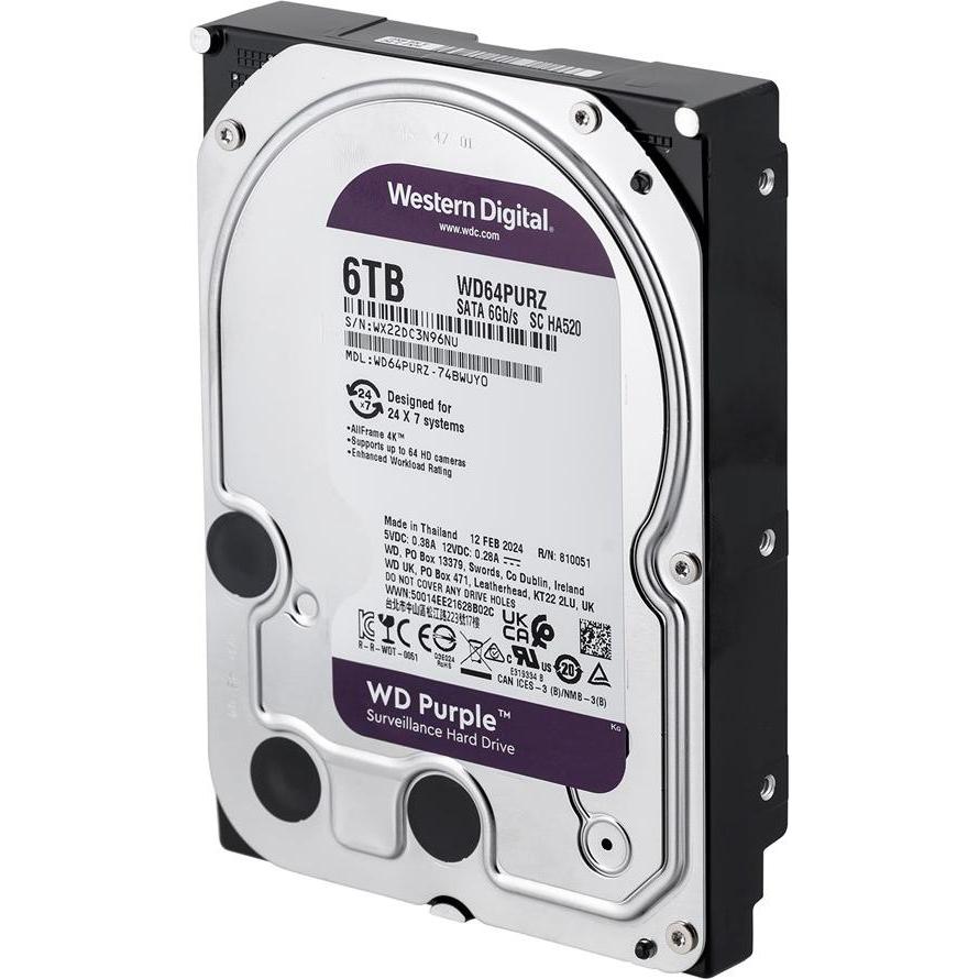 Thumbnail - WD Purple (6 TB, 3.5", CMR), Festplatte