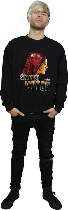 Produktbild Avengers Infinity War Scarlet Witch Charakter Baumwolle Sweatshirt (XXL)