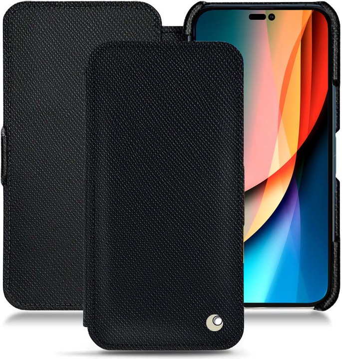 Actual product image Noreve Horizontal leather flap shell (Apple iPhone 14 Pro)