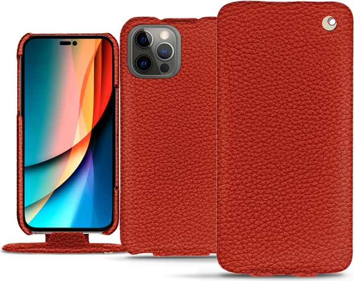 Actual product image Noreve Vertical leather shell (Apple iPhone 14 Pro)