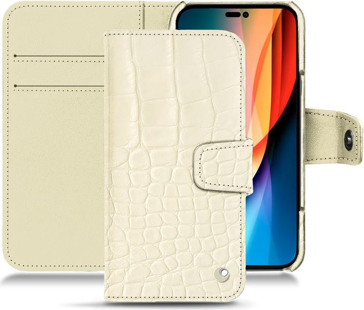 Image du produit Noreve Coque en cuir portefeuille à rabat horizontal (Apple iPhone 14 Pro)