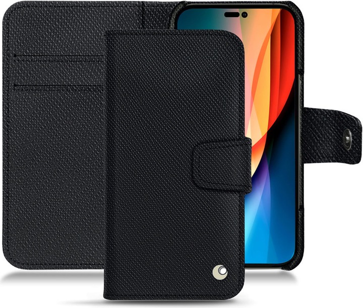 Actual product image Noreve Leather wallet with horizontal flap (Apple iPhone 14 Pro)