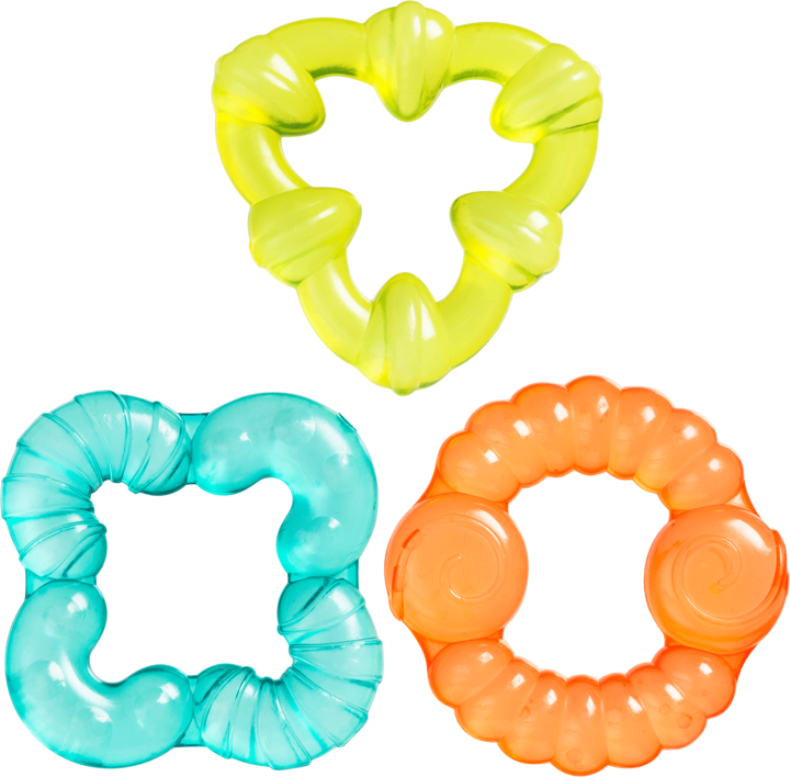 Actual product image Playgro Bumpy Gums Teething Ring Set