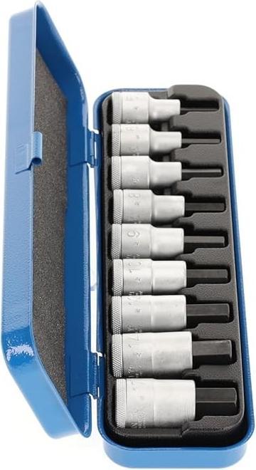 Image du produit Gedore IN 19 PM Jeu de tournevis 1/2" 9 pièces 6 pans intérieurs 5-17mm (10 mm, 12 mm, 14 mm, 17 mm, 5 mm, 6 mm, 7 mm, 8 mm, 9 mm)