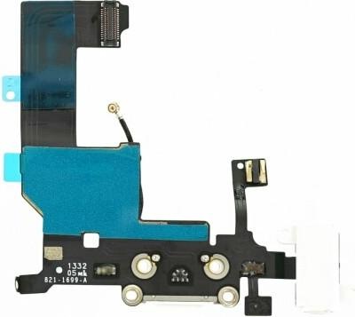 Immagine prodotto OEM Connettore dock di ricarica e audio flex per iPhone 5 bianco (iPhone 5)