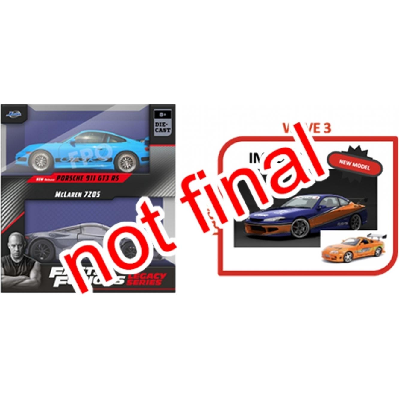 Thumbnail - Jada Fast & Furious Twin Pack 1:32 Wave 3/2