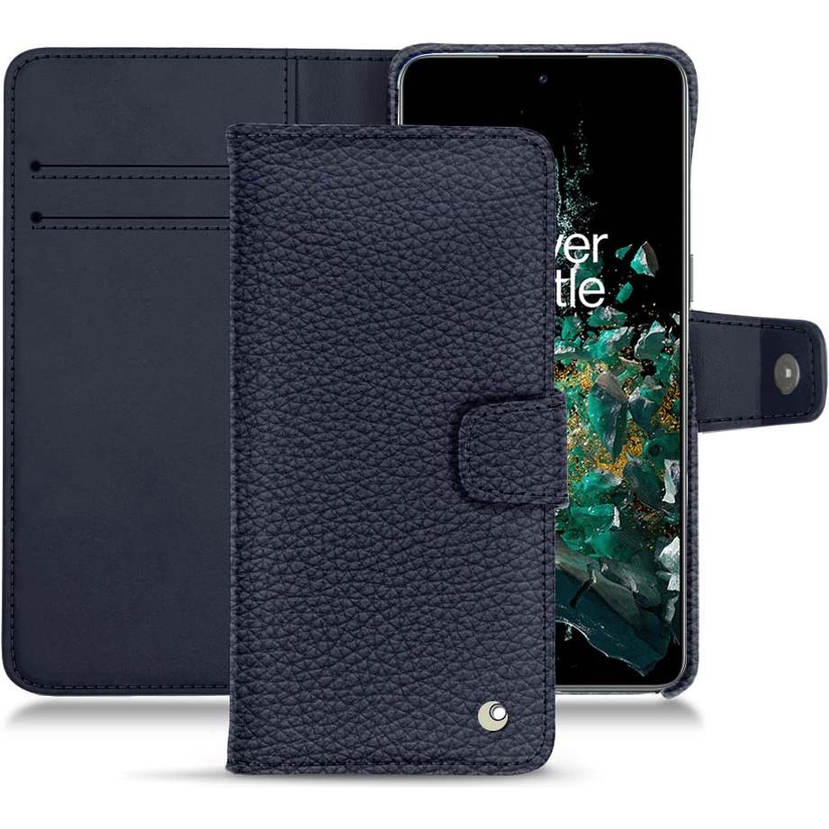 Noreve Lederschutzhülle Wallet (OnePlus 10T), Smartphone Hülle, Violett