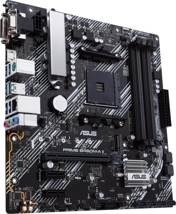 Produktbild ASUS PRIME B450M-K II (AM4, AMD B450, mATX)