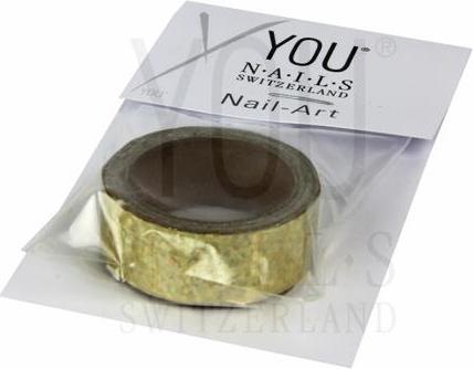 Actual product image You Nails Color Foil (Nail decoration, Gold)