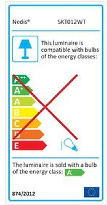 Energie-Label Nedis Foto Studio Kit 400 lm Faltbar Hintergründe inkl. Tragetasche enthalten Schwarz (Reflektor)