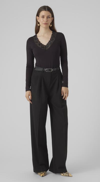 Immagine prodotto Vero Moda Vmrosa Ls V-Neck Lace Top Ga Jrs Noos (M)