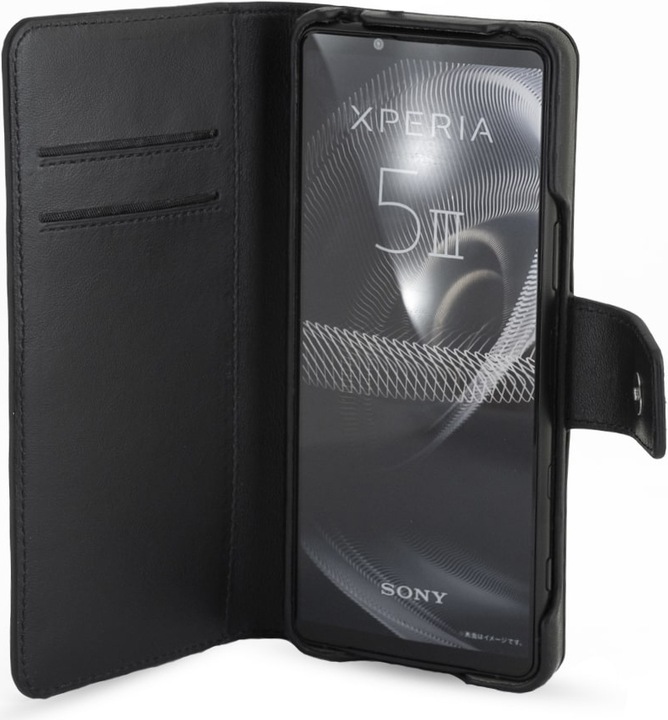 Actual product image Noreve Leather wallet with horizontal flap (Sony Xperia 5 III)