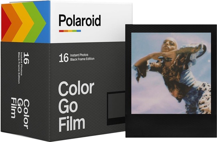 Polaroid Color Film Go Black Frame Edition Confezione doppia (Polaroid Go)