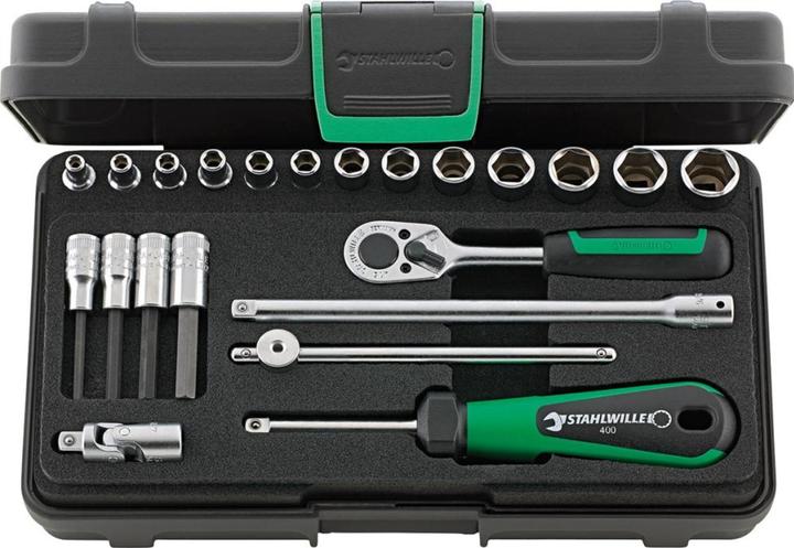 Image du produit Stahlwille Jeu de clés à douille 1/4 (6.3 mm) (13 mm, 3,5 mm)