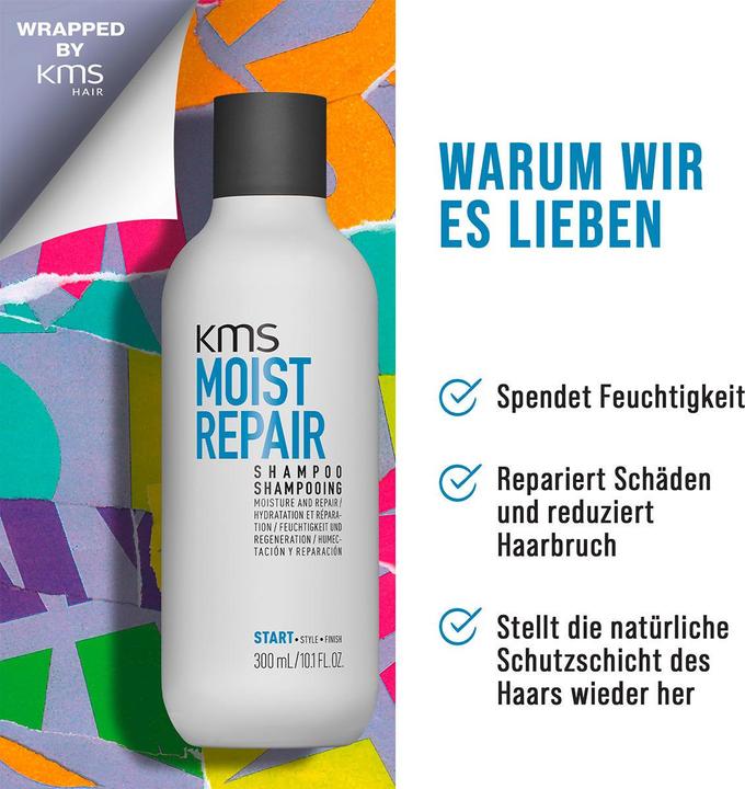 Produktbild KMS California Moist Repair Geschenkset - 420ml (Haarpflege set)