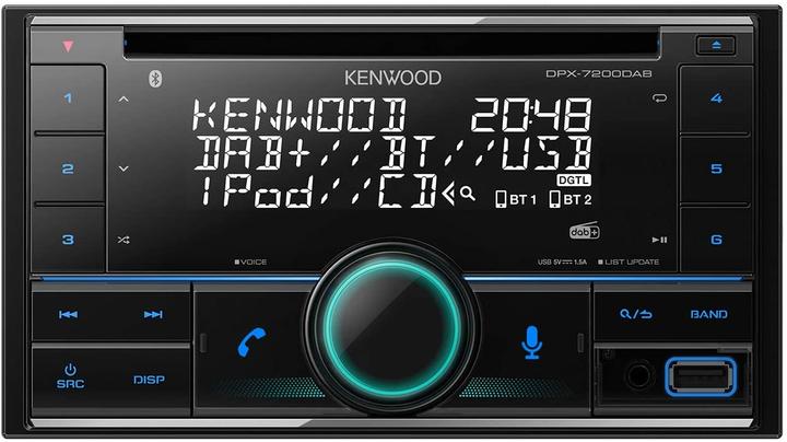 Kenwood Corp. Car radio DPX-7200DAB 2 DIN