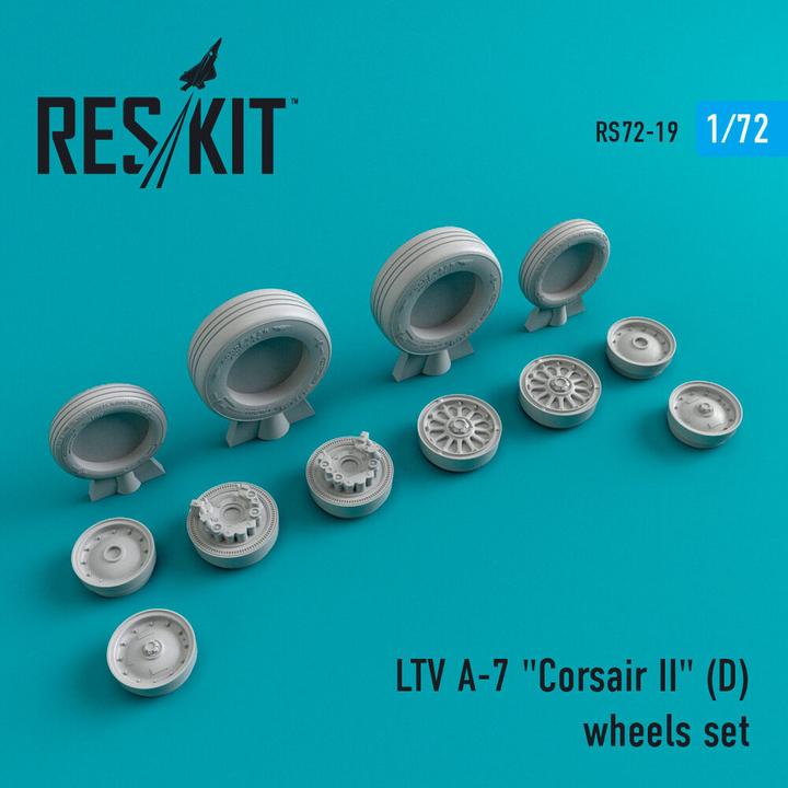 ResKit A-7D Corsair II wheels set