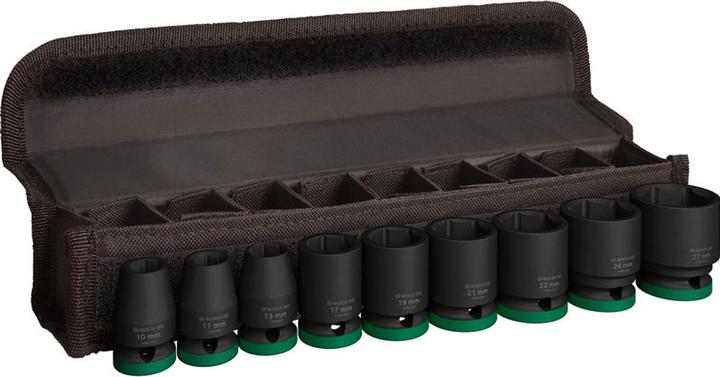 Produktbild Bosch Professional Zubehör Steckschlüsseleinsatz-Set (10 mm, 11 mm, 13 mm, 17 mm, 19 mm, 21 mm, 22 mm, 24 mm, 27 mm)