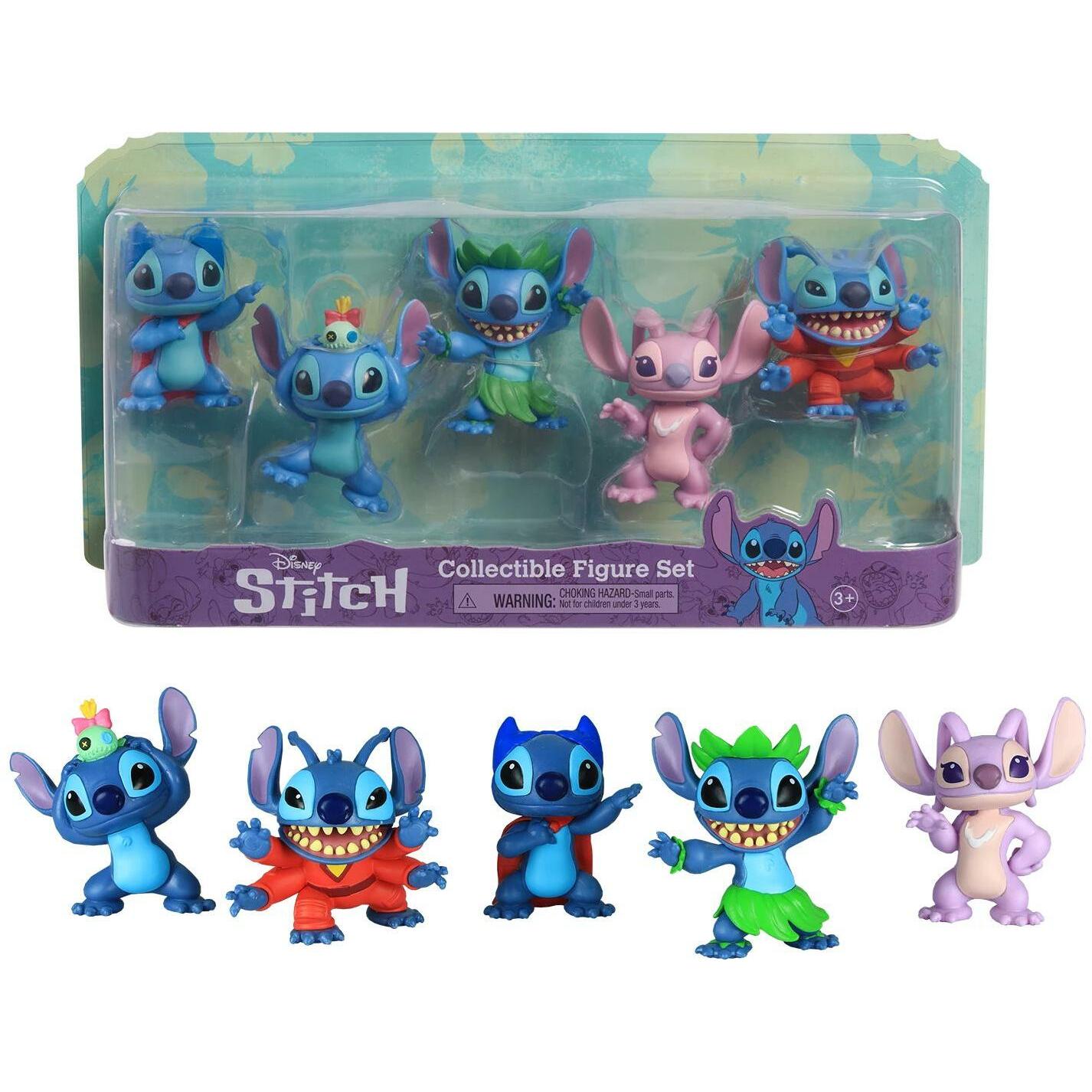 Stitch Minifigure di Lilo & confezione da 5 pezzi