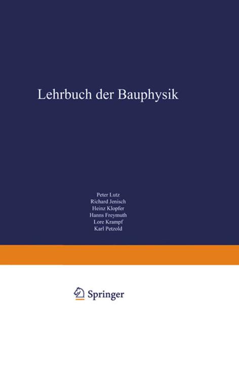 Immagine prodotto Lehrbuch der Bauphysik (Tedesco, Peter Lutz, 2013)
