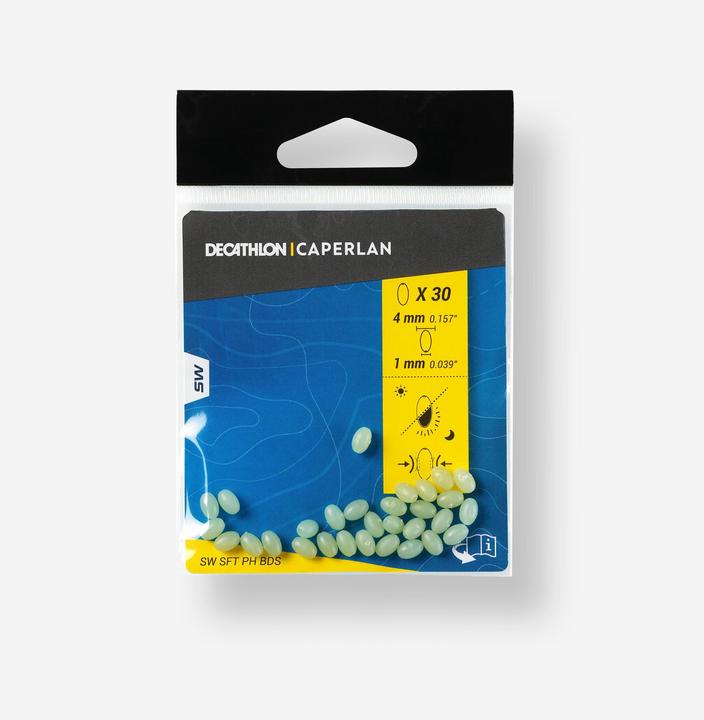 Image du produit Caperlan Perle douce phosphorescente 4 mm