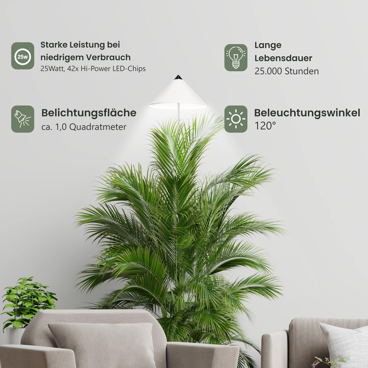 Actual product image Parus by Venso Sunlite XL 25 (LED, 230 V)